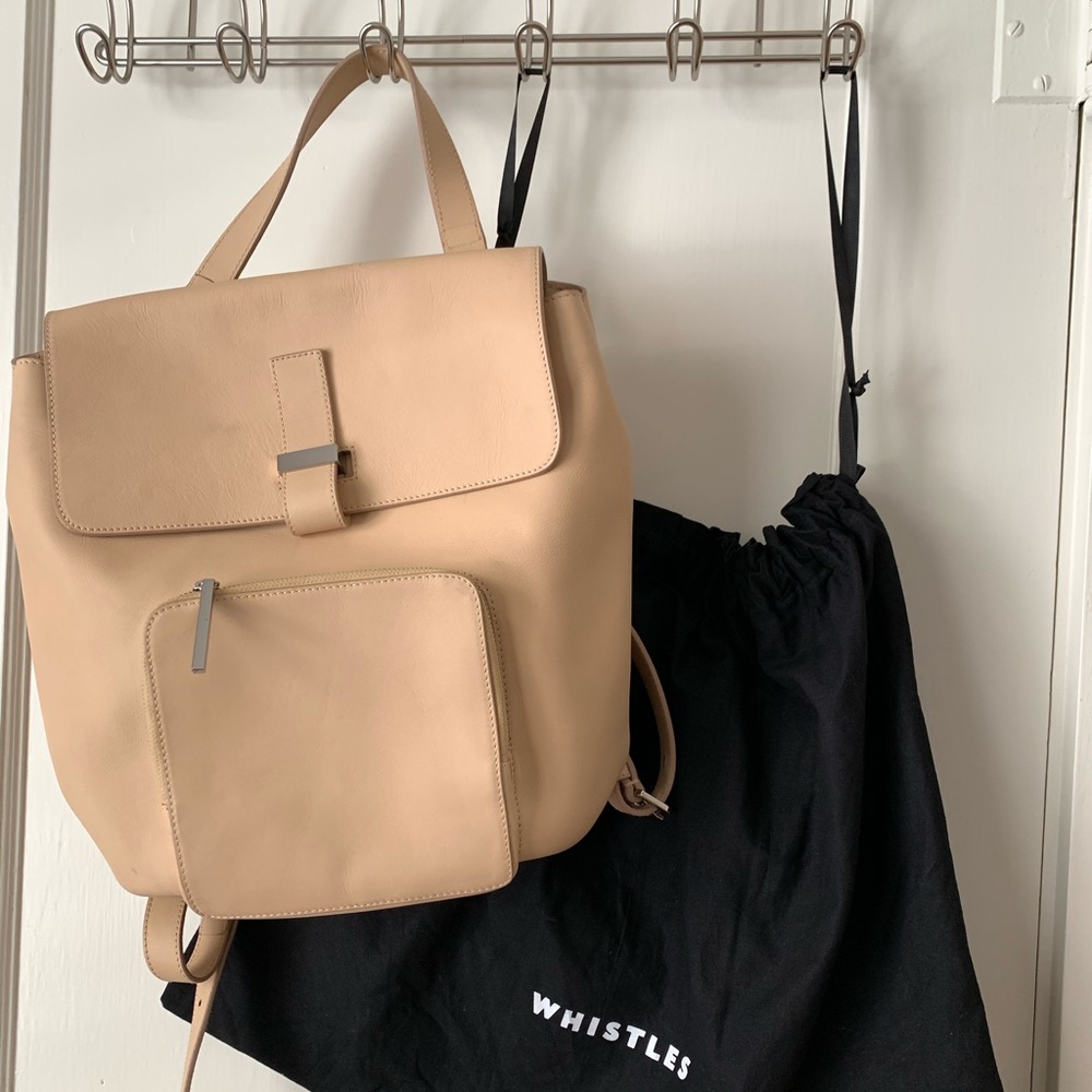 Whistles London Nude Rucksack